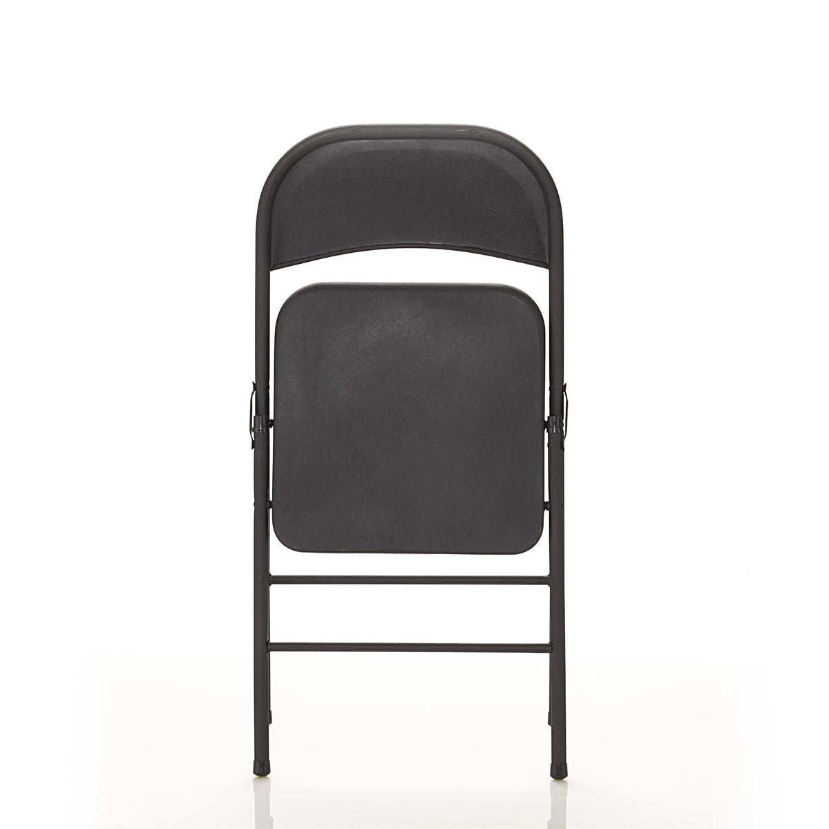 (8 pack) Mainstays Steel Folding Chair, Black, Set of 4