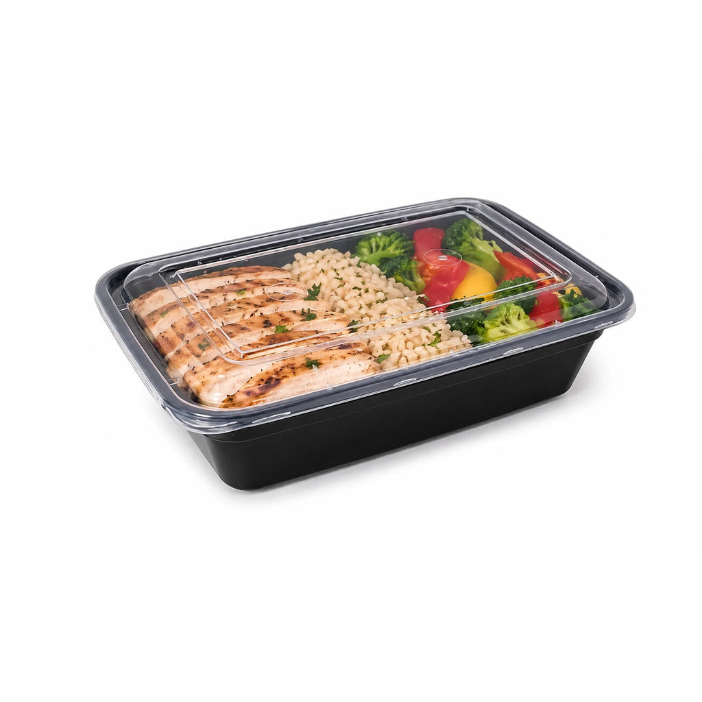 (2 pack) Mainstays 30-Piece (15 Containers + 15 Lids) Meal Prep, BPA-Free, Microwave and Dishwasher Safe