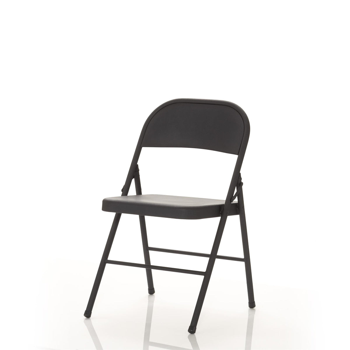 (8 pack) Mainstays Steel Folding Chair, Black, Set of 4