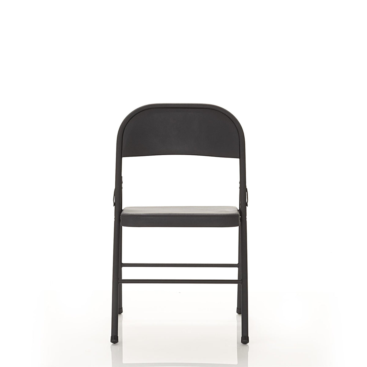 (8 pack) Mainstays Steel Folding Chair, Black, Set of 4