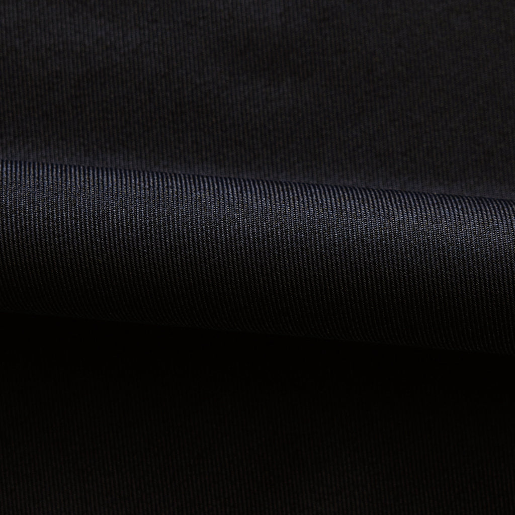 Mainstays Solid Black Blackout Curtain Panel Set with Back Tabs - 4 Pack, 30" x 63"