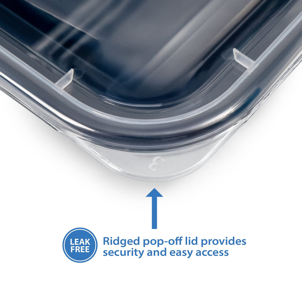 (2 pack) Mainstays 30-Piece (15 Containers + 15 Lids) Meal Prep, BPA-Free, Microwave and Dishwasher Safe