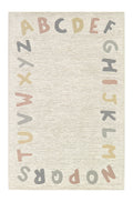 Mainstays Alphabet Indoor Area Rug, 3 ft x 4 ft 8 in