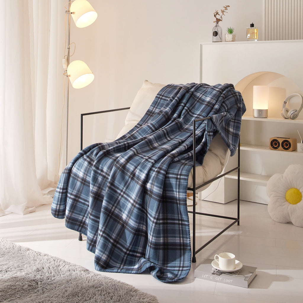Pillar Home Cozy Fleece Throw Blanket 50"x60"