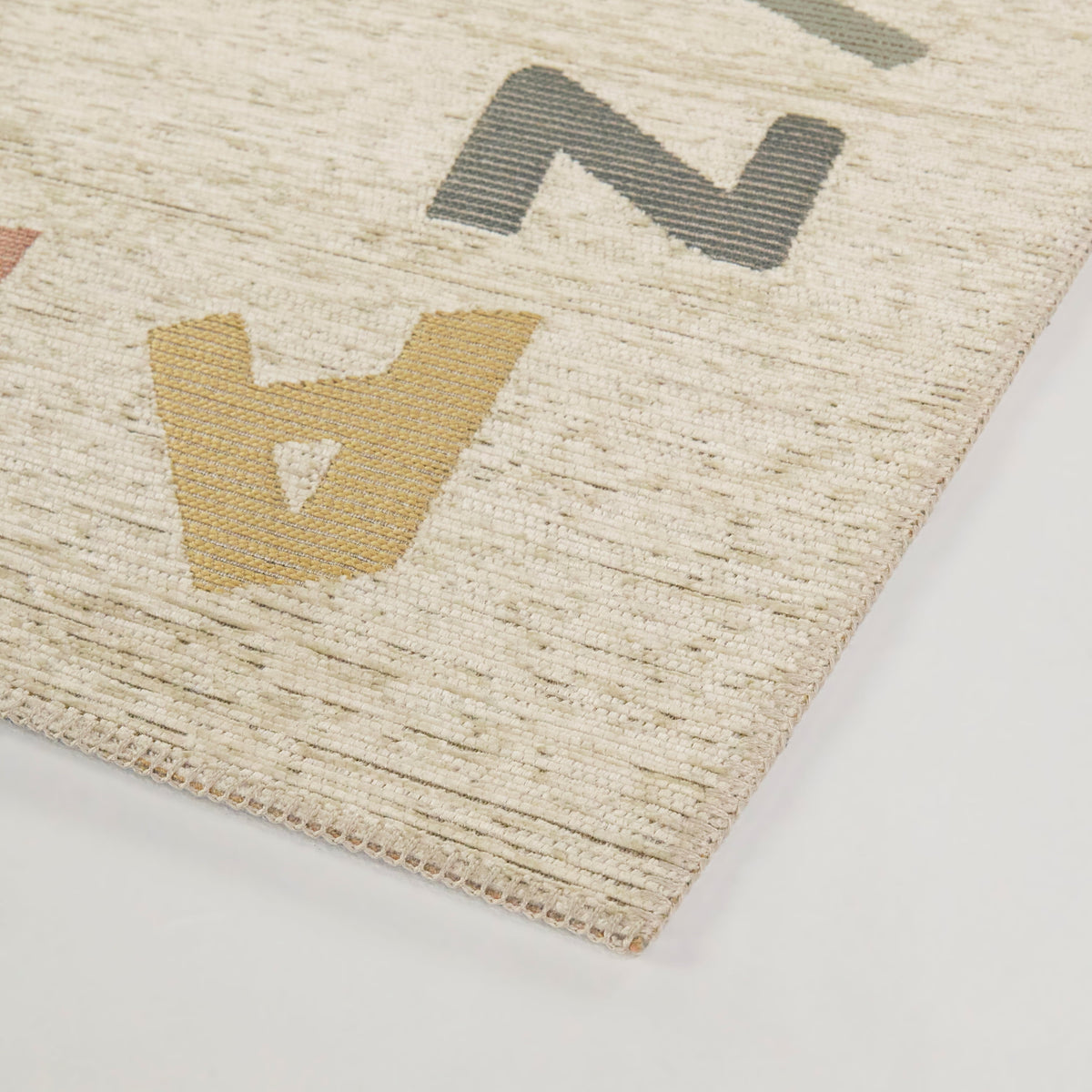 Mainstays Alphabet Indoor Area Rug, 3 ft x 4 ft 8 in