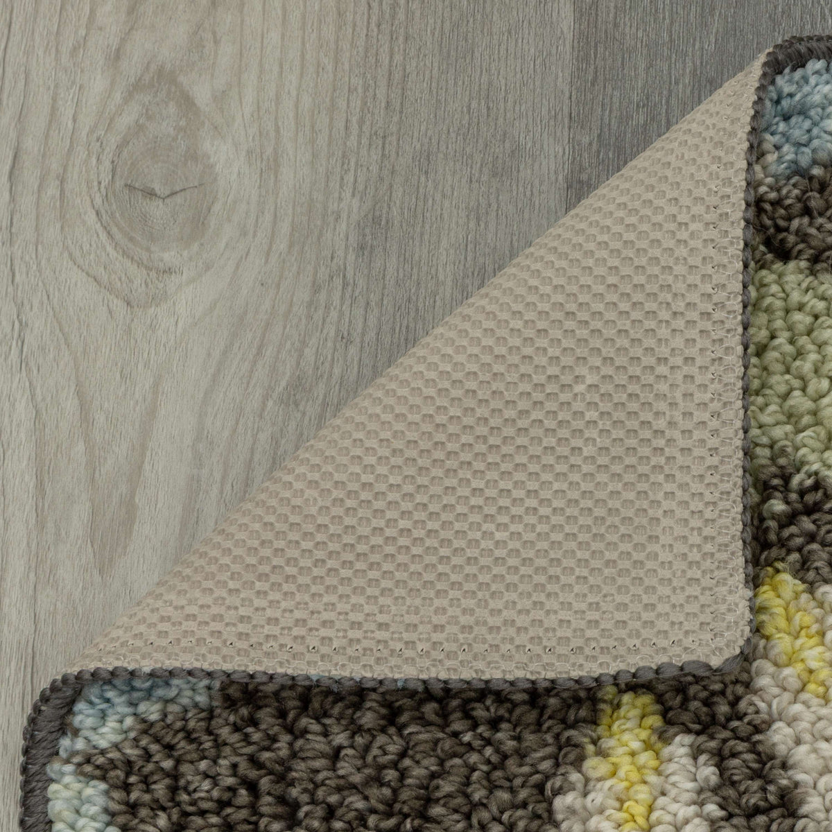 Mainstays Oversized Floral Gray Multicolor Indoor Area Rug, 5 ft x 7 ft