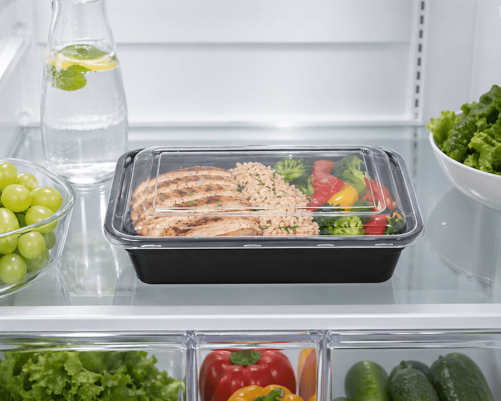 (2 pack) Mainstays 30-Piece (15 Containers + 15 Lids) Meal Prep, BPA-Free, Microwave and Dishwasher Safe