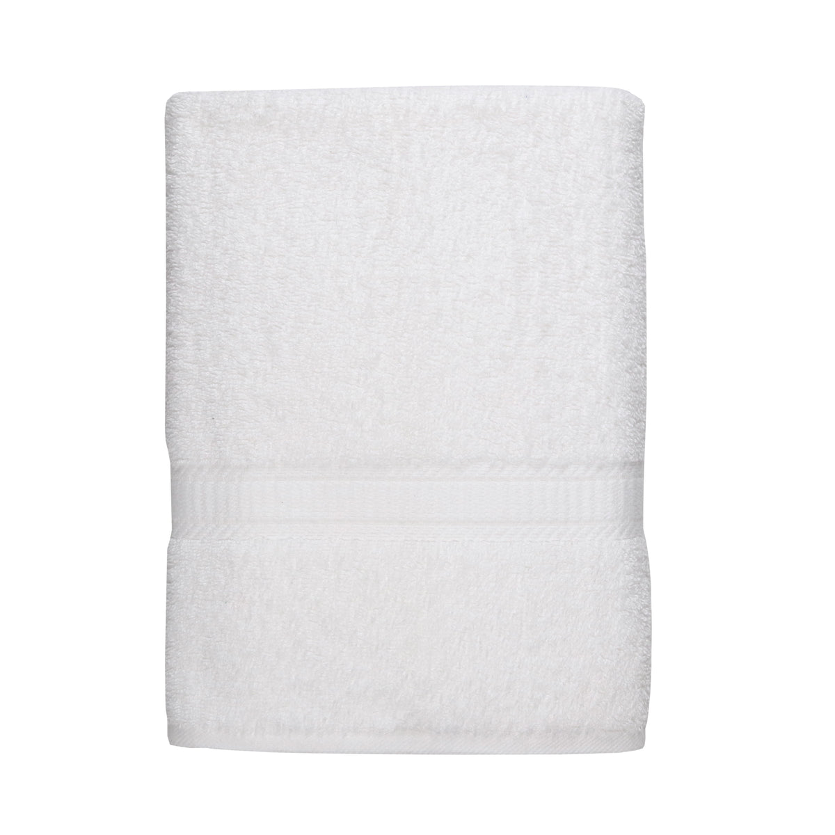 (6 pack) Mainstays Basic Bath Sheet, 100% Cotton, White