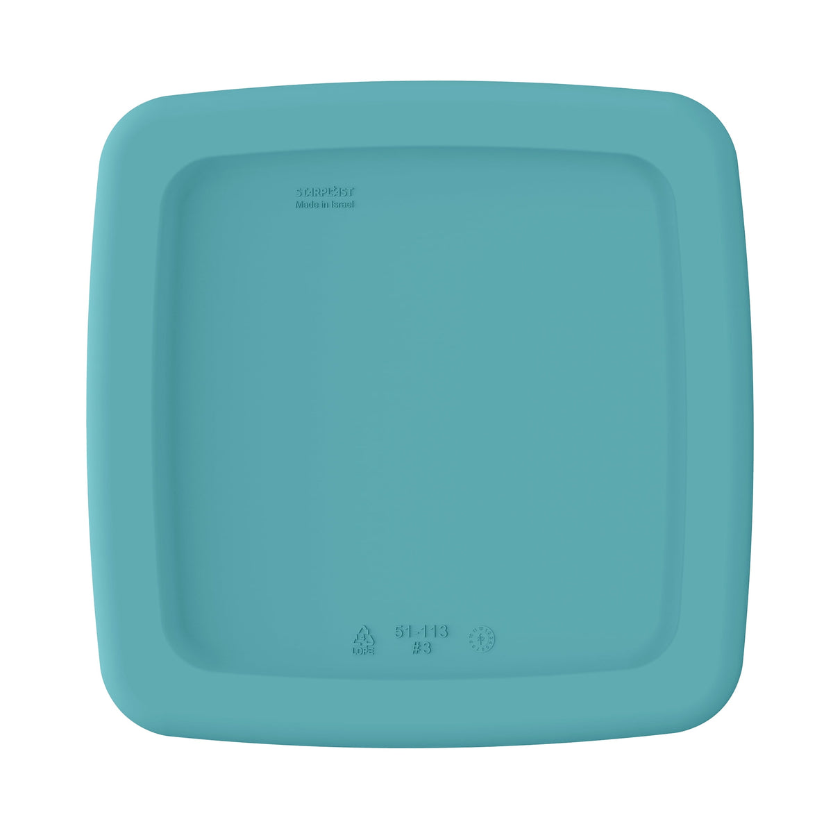 (3 pack) Mainstays 2 Bushel Flexible Square Laundry Hamper, Teal
